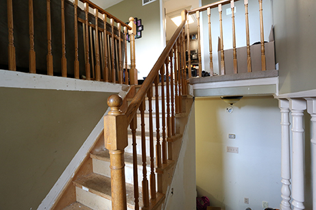 Foyston Stairway - Before Renovation