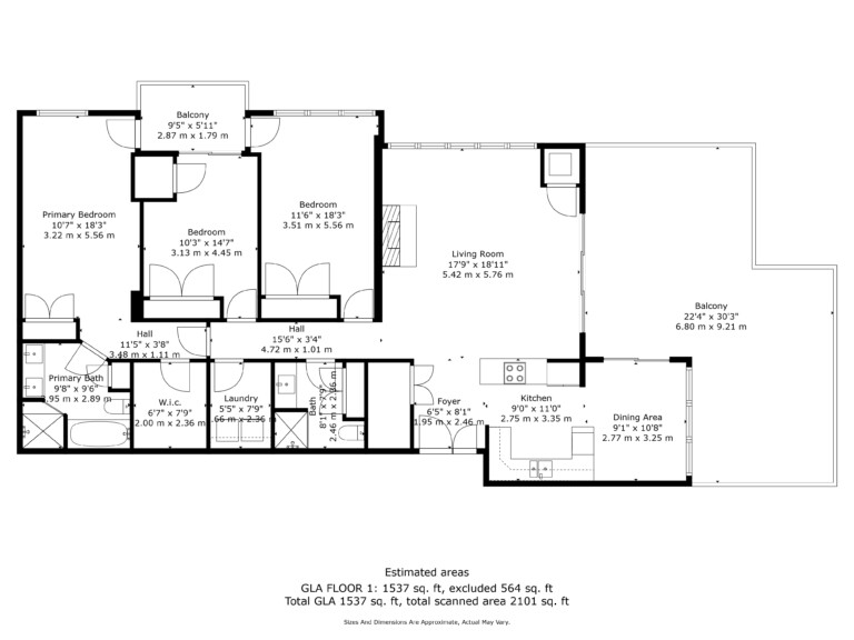 1604-75 Ellen St Floorplans